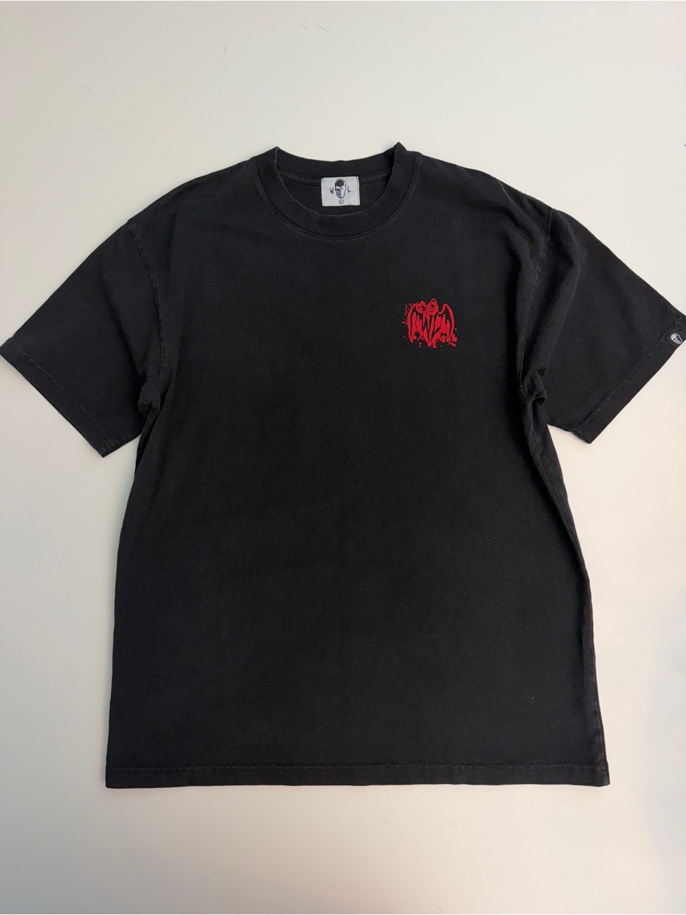 Warren Lotas Bloody Bat T-Shirt, Size Large